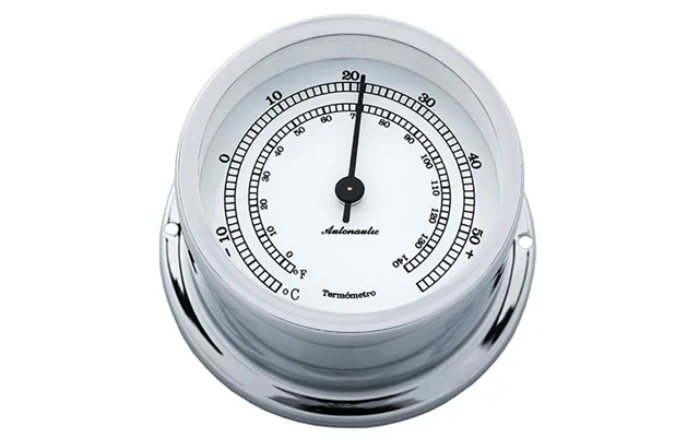 Autonautic Minor 72 Termometer Ø72 50 Mm Forkromet Messing - 1830002
