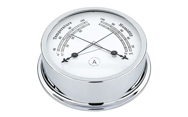 Autonautic Pacific 120 Termo Hygrometer Ø120 110 Mm Fork. Messing - 1830017