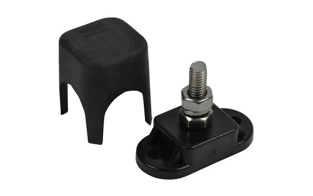 Bep Samleblok 6mm Sort, Med Dæksel - 1255040