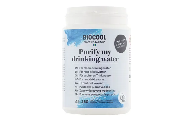 Biocool Purify Drinking Water 250 Tabs - 1080140