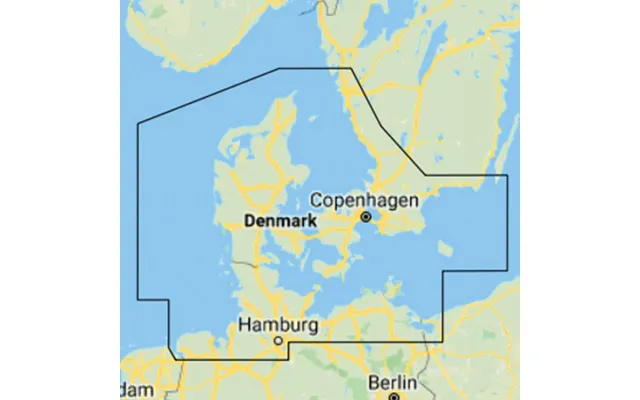 C-map Y205 Discover, Danmark Ved Køb Af Plotter - 1119977