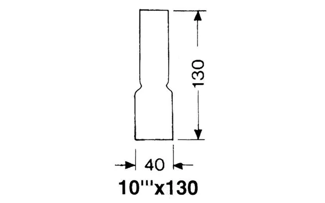 Dhr Lampeglas 10 X 130mm - 1821270