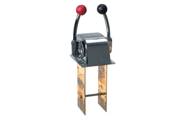 Dobbelt Kontrolboks Chrom - 1400020