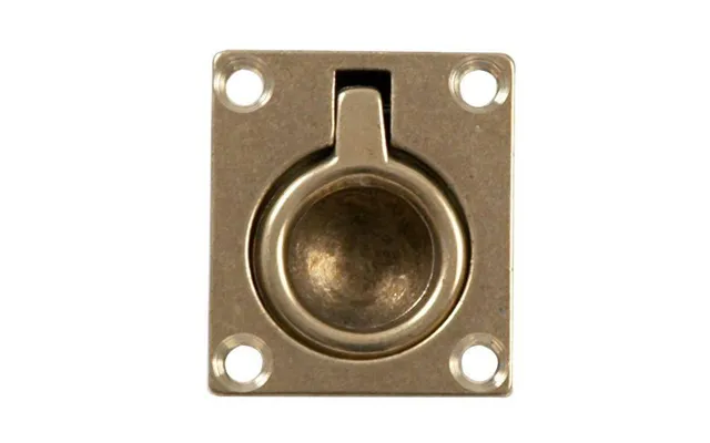 Dørkring 45mm X 39mm Messing - 1052455