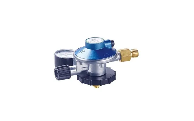 Gas Regulator Med Manometer Til Blå Cgi Gasflasker Propan - 1094685