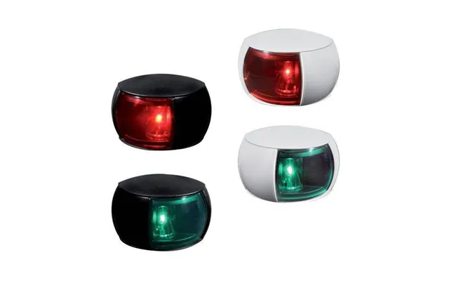 Hella Led Lanterne 2nm Sort Plast Styrbord - 1230902