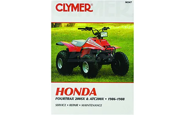 Honda 200 Atc-x Trx-sx 1986-1988 Manual - M347