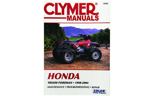 Honda 450 Trx-es-s-fourman 4x4 1998-2004 Manual - M205