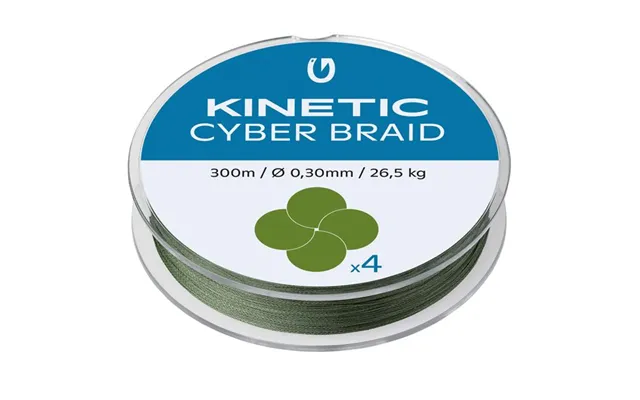 Kinetic Cyber Braid 4, 150m 0,20mm 18,0kg - 1044056