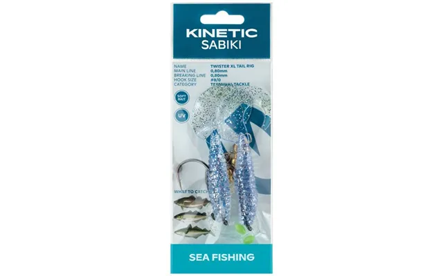 Kinetic Sabiki Twister Xl Blue Silver - 1044307