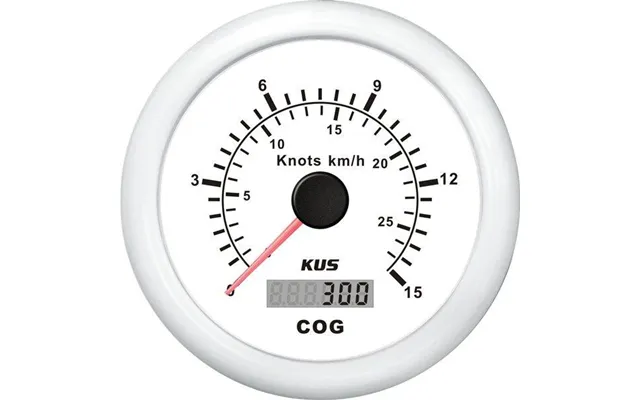 Kus Gps Speed 0-15knob, Hvid 12 24v Ø85 - 1116533