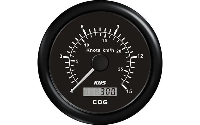 Kus Gps Speed 0-15knob, Sort 12 24v Ø85 - 1116532