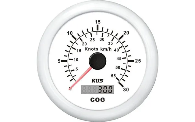 Kus Gps Speed 0-30knob, Hvid 12 24v Ø85 - 1116537
