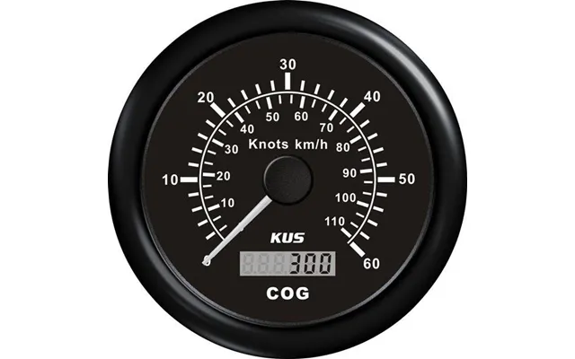 Kus Gps Speed 0-30knob, Sort 12 24v Ø85 - 1116536