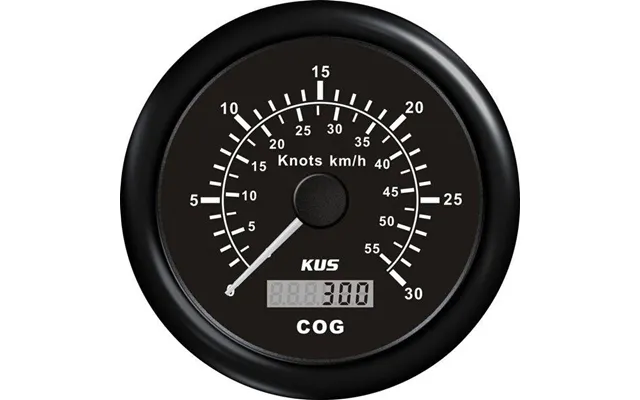 Kus Gps Speed 0-60knob, Sort 12 24v Ø85 - 1116540