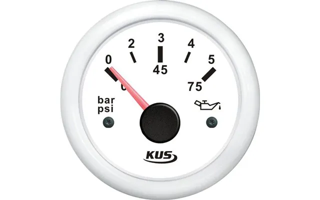 Kus Olietryk Hvid 0-5bar, 10-184 & 240-33ohm, 12 24v - 1116491
