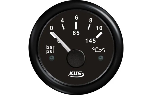 Kus Olietryk Sort 0-10bar, 10-184 & 240-33ohm, 12 24v - 1116494