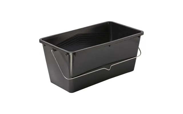 Malerspand Med Hank, Nimba 7l Sort Til 18 Cm Maler Ruller - 1603168