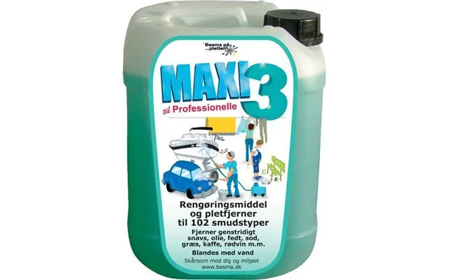 Maxi 3 Allround Vaske-& Rengøringsmiddel 5 Ltr. - 1570833