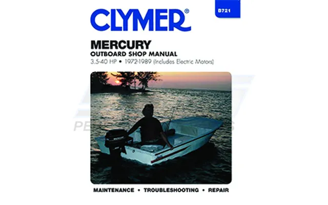 Mercury 3,5-40 Hk 1972-1989 Manual - B721