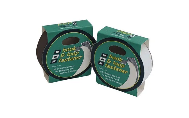 Psp Hook & Loop Fastener Velcro Tape Hvid 25mm X 1m - 1672106