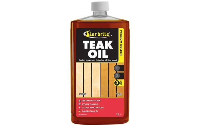 Star Brite Premium Gold Teak Olie 1000 Ml - 16485132