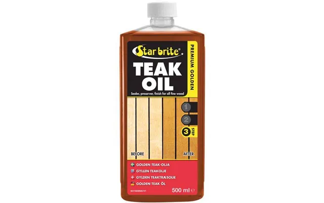 Star Brite Premium Gold Teak Olie 500 Ml - 16485116