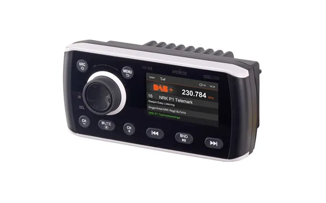 Velex Marine Radio Dab Fm, Bluetooth, Fjernbetjenning 4x45w - 1114877