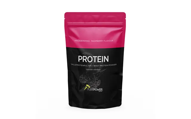 Pure Power Protein Hindbær Kosttilskud 400 G