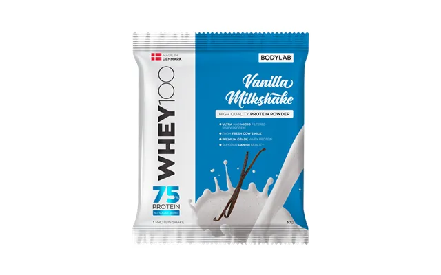 Bodylab Sample Whey 100 Vanilje Milkshake 1 X 30 Gram