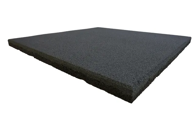 Ergofloor - Ergotile Quad Gummifliser 1000x1000x15 Mm Grå C1