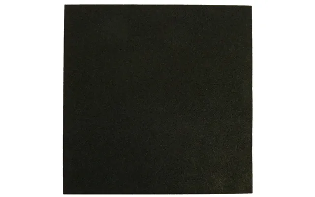Ergofloor - Ergotile Quad Gummifliser 500x500x25 Mm Sort C1