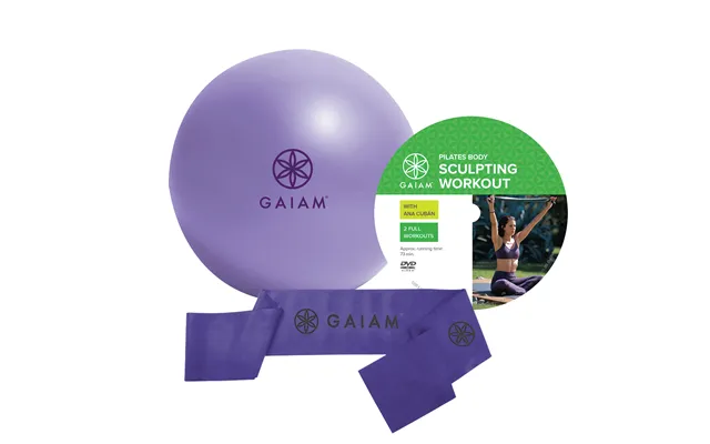 Gaiam Begynder Pilates Sæt M. Dvd