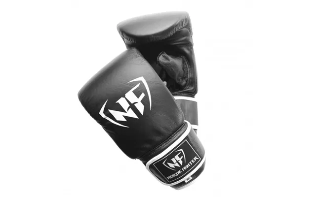 Nordic Fighter Bag Gloves Sandsækhandsker Sort Læder Medium