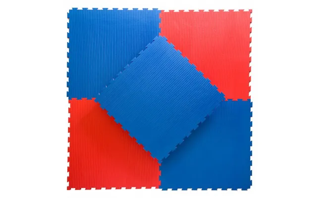 Nordic Fighter Floor Guards Fitnessgulv Rød Blå 20mm Bløde
