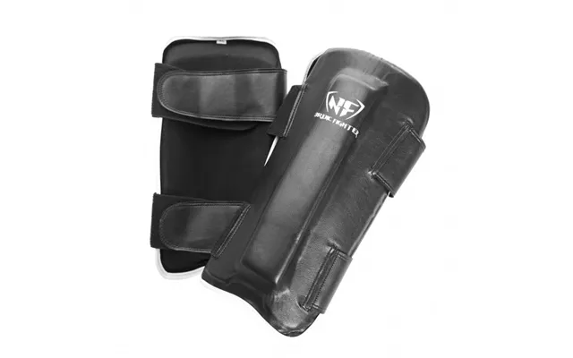 Nordic Fighter Shin Guards Instep Benskinne Black Medium