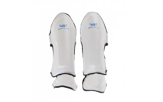 Nordic Fighter Shin Guards Instep Type 1 Benskinne Hvid Læder Large
