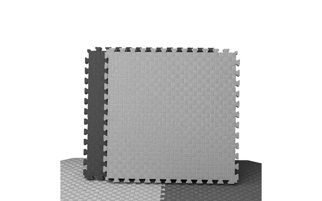 Odin Floor Guards Fitnessgulv 1000x1000x25 Mm Grå Sort