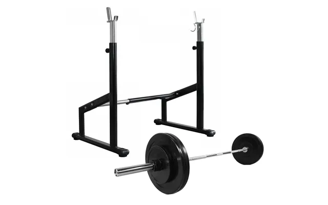 Odin Semi Pro Squat Rack Vægte & Vægtstang 50kg