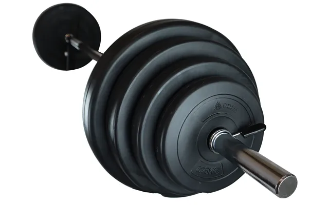 Odin Vægtstang 120 Cm - 30mm Inkl Vægtskiver 15,5kg