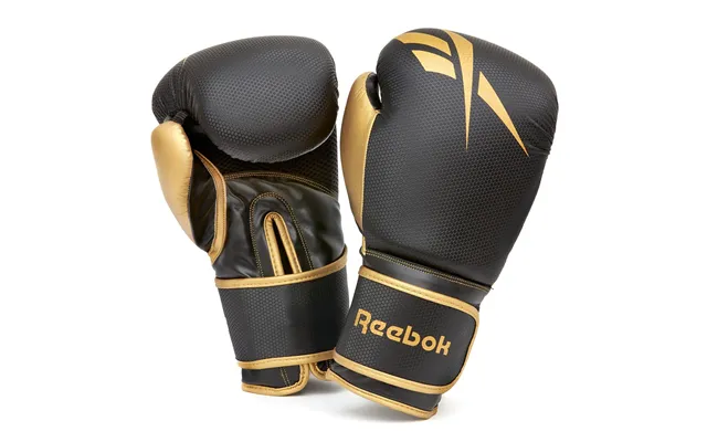 Reebok Boksehandsker - Guld Sort 16 Oz