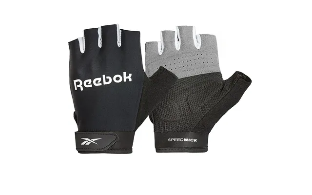 Reebok Fitness Gloves Træningshandsker - Sort Grå L