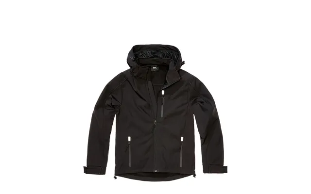 Brandit Softshell Jakke Hurricane Sort S