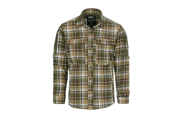 Fostex Tf-2215 Flannel Contractor Skjorte Brun