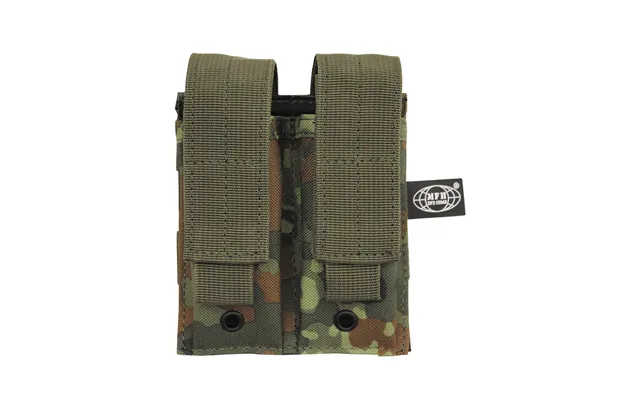 Mfh Double Pouch Pouch Bw Flecktarn
