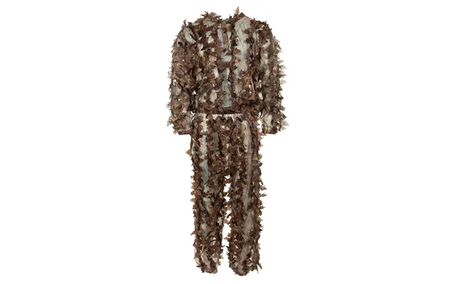 Mfh Leaf Camo Suit Hunter Brun