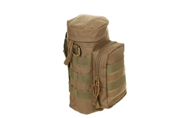 Mfh Molle Vandflaske Pouch Coyote Brun - One Size