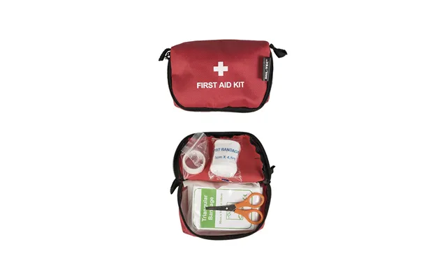 Mil-tec First Aid Kit, Small Red - One Size