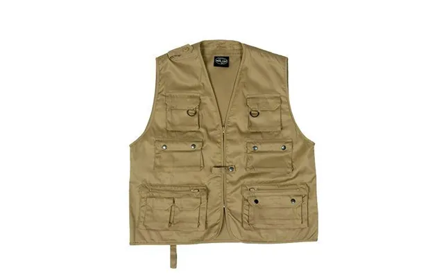 Mil-tec Hunters Vest - Jagtvest Khaki