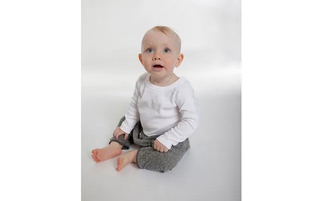Neutral Baby Langærmet T-shirt Hvid
